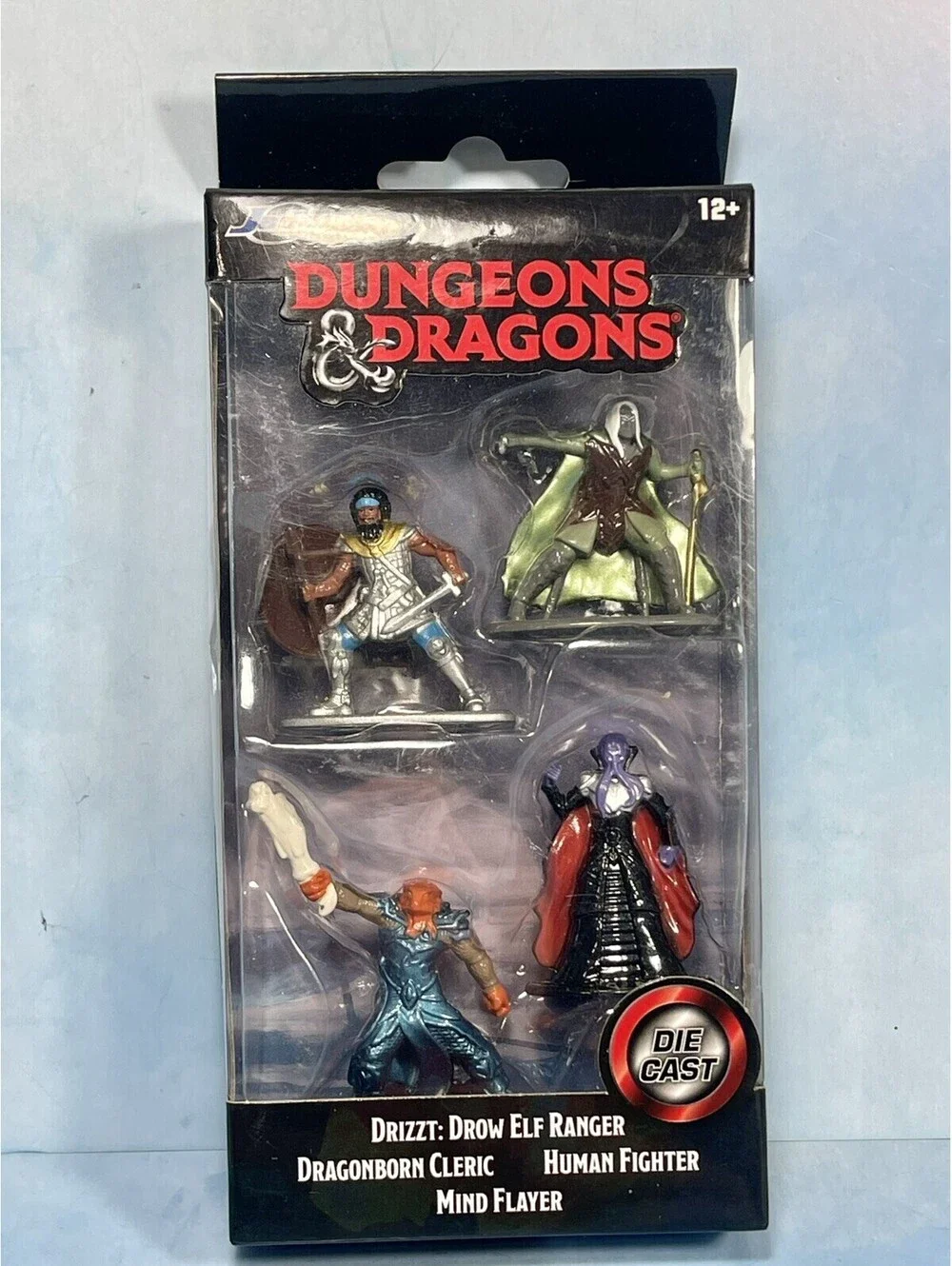 D&D JADA MINIATURES DIECAST DRIZZT DROW DRAGONBORN MIND FLAYER